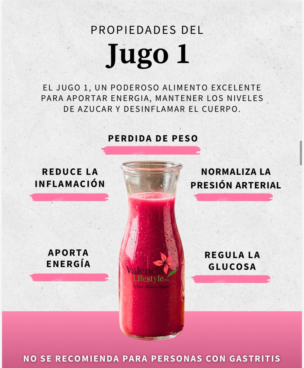 Pre-Sale JUGOS Valencia (ingredientes para 5 meses)🤩