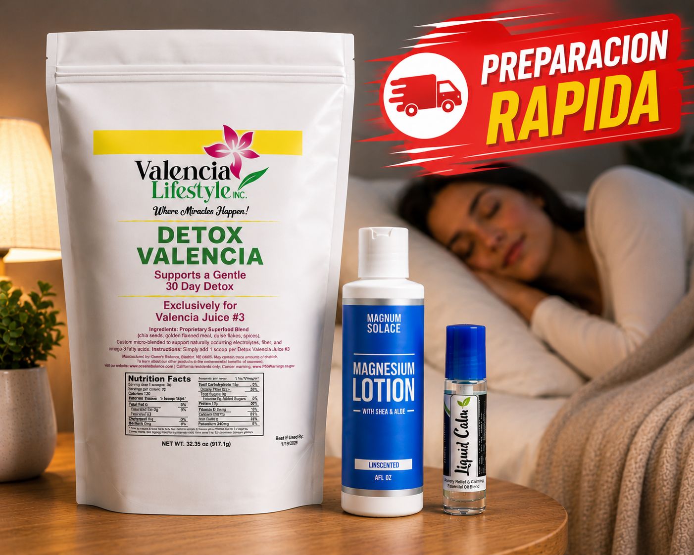 Combo: Ansiedad, Insomnio, Estrés 🌙 Anxiety, Stress & Sleep Support 🌙