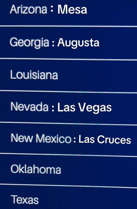 Laboratory (Residentes de Texas, OK, NM, GA, LA, NV, AZ)