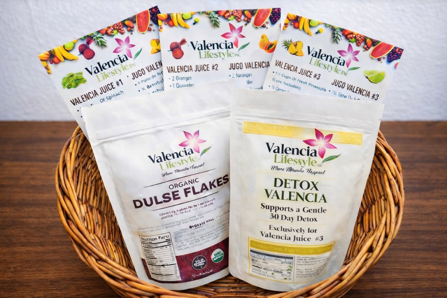 Recipes Valencia Juice Magnets & Mixtures/Recetas Jugos Imanes y Mezclas