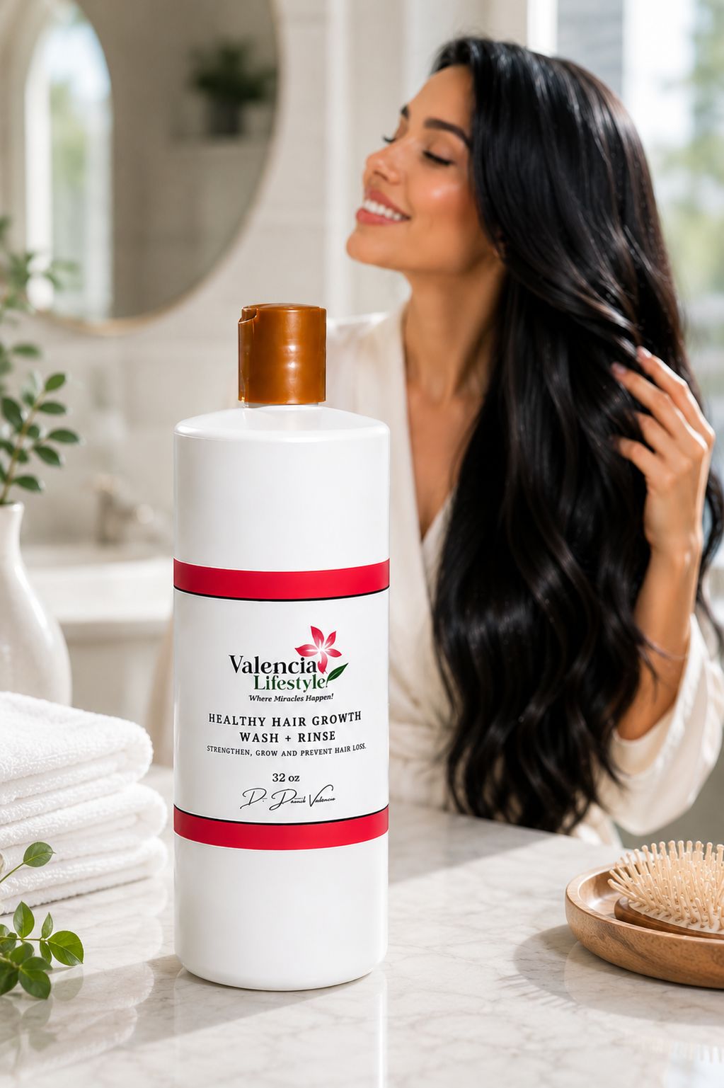 Organic Hair Growth and Hair Loss Prevention (32oz Bottle)