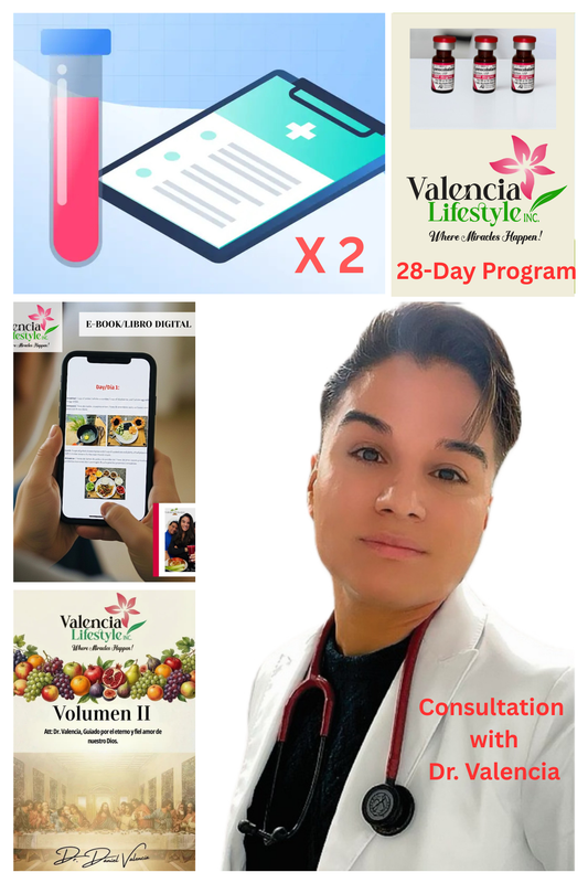 Dr. Valencia 28-Day Health Program (add e-mail at checkout)