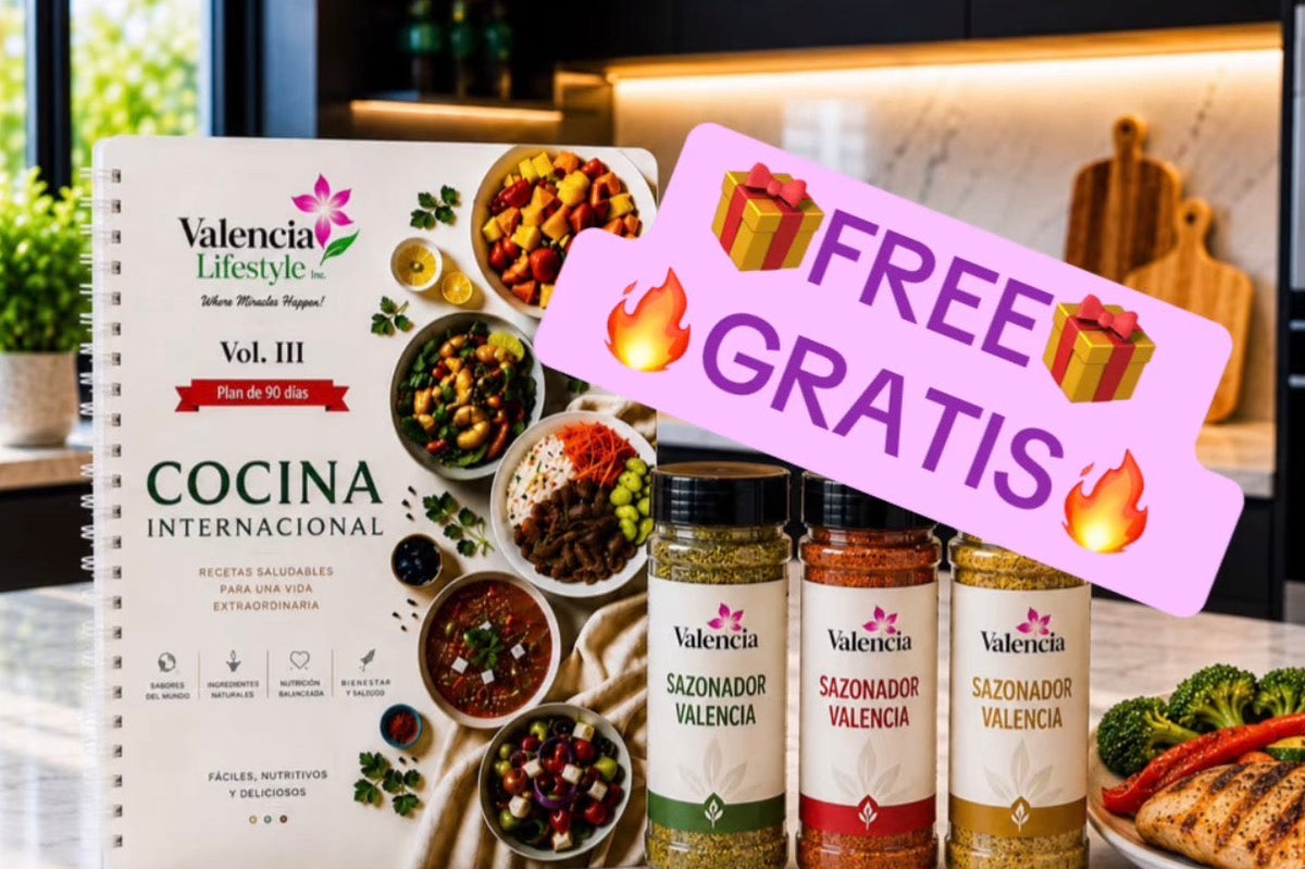 Pre-Sale: Volumen 3 Diet Book (Español or English) FREE Seasonings!