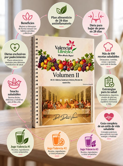 Volumen 2 Diet Book (Español or English)