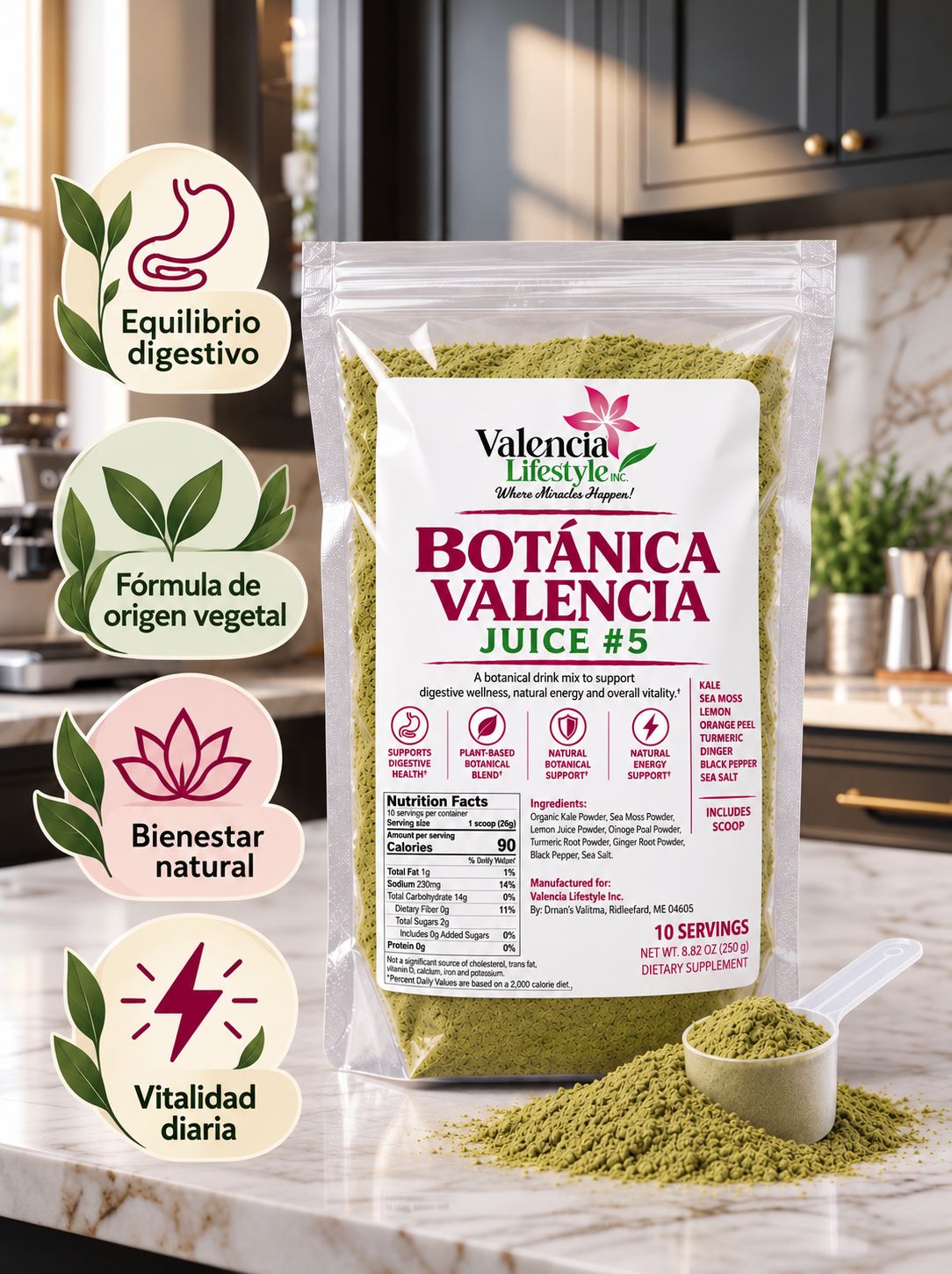 Pre-Sale: Valencia Juice #5 Mix ⚠️ NO:🤰🏻👧🏻🍼 Thyroid